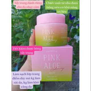 ( sẵn hàng)Sáp tẩy trang 𝑴𝑰𝑺𝑺𝑯𝑨 𝑷𝑹𝑬𝑴𝑰𝑼𝑴 𝑷𝑰𝑵𝑲 𝑨𝑳𝑶𝑬 𝑪𝒍𝒆𝒂𝒏𝒔𝒊𝒏𝒈 𝑩𝑨𝑳𝑴