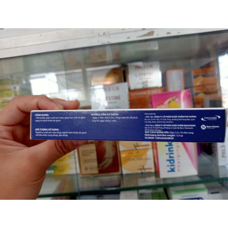 ✅ [Chính Hãng] Thống Phong Thái Minh Hỗ trợ làm giảm acid uric máu, giúp giảm nguy cơ viêm khớp do gout.