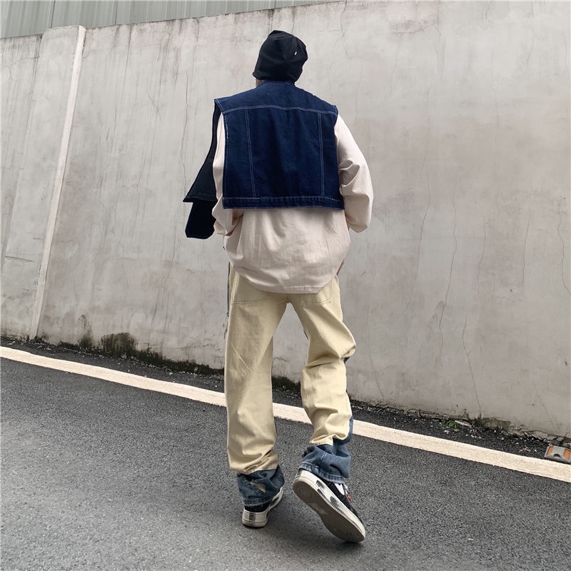 Quần Jeans Dài Phong Cách Âu Mỹ Thời Trang Cho Nam