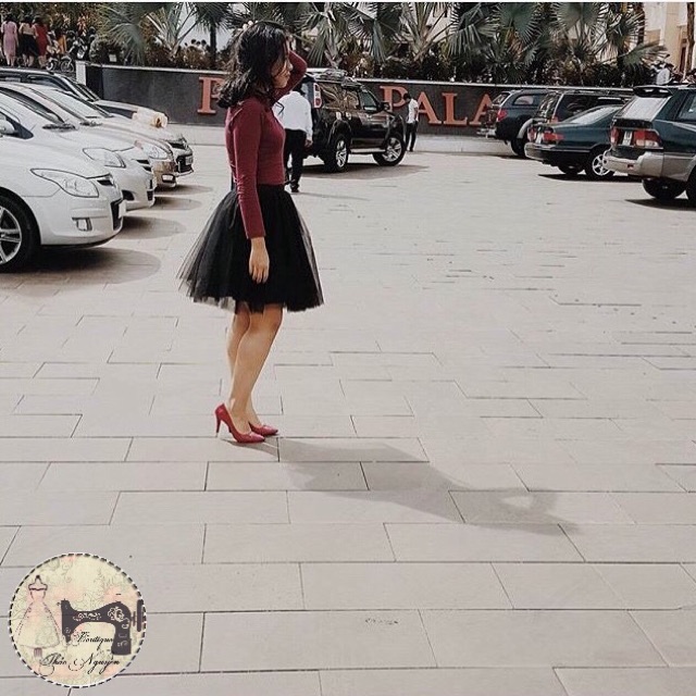 Váy tulle 4 lớp
