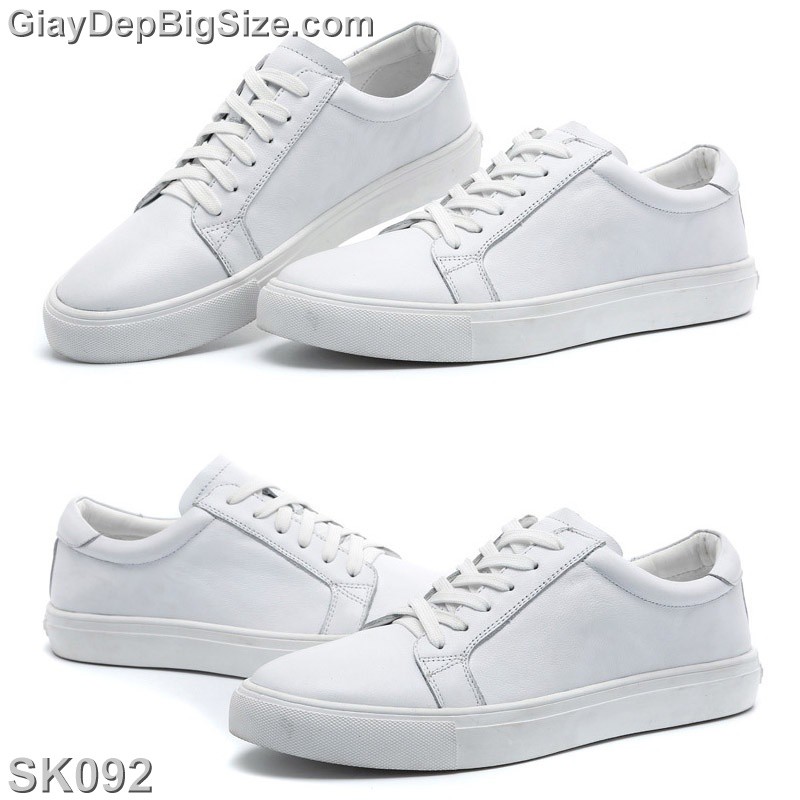 Giày Sneaker, giày thể thao big size cỡ lớn 45 46 47 48 cho nam cao to chân ú bè