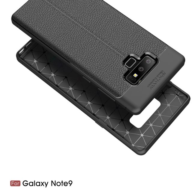 Ốp lưng Samsung Note 9 chống sốc vân da chính hiệu Auto Focus siêu bền