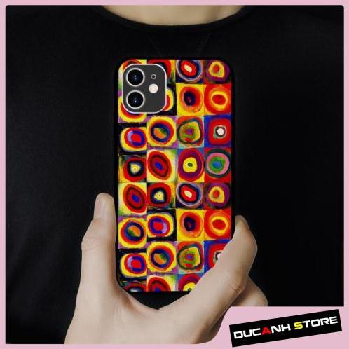 Ốp lưng iphone SAMSUNG hình Kandinsky Vòng Tròn Đầy Màu Sắc chính hãng  cho các dòng iPhone PAP20211056