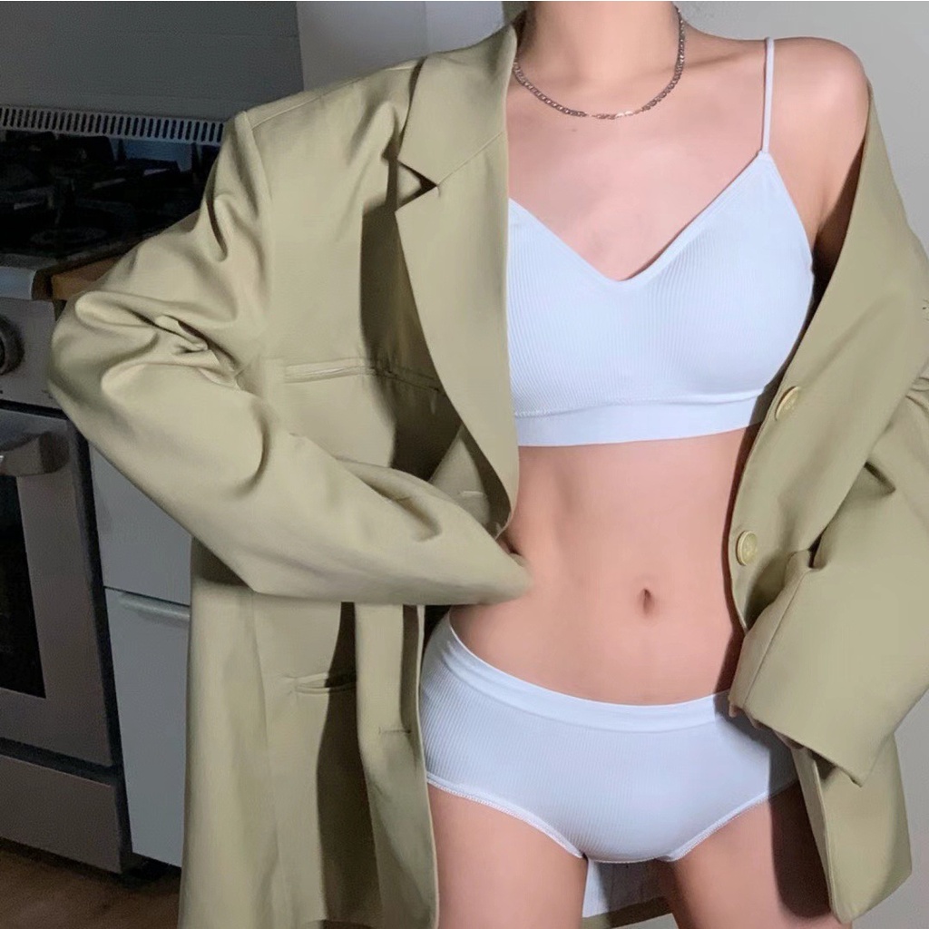 Bộ quần áo lót chất gân tăm cao cấp Kelly F2-08