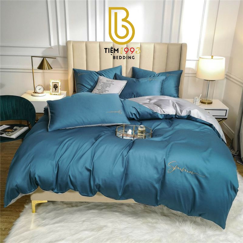 🌞🌞 Set Ga Gối Lụa SUMOI 60s Phối Màu Sang Trọng Chất Vải Mềm Mịn Cho Giấc Ngủ Ngon - Mã KL75 🌞🌞 | BigBuy360 - bigbuy360.vn