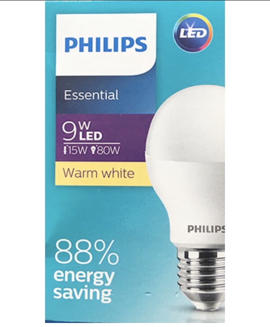 Bóng đèn LED Bulb Essential công suất 5w 7w 9w 11w 13w đui E27 loại rẻ tiền |Philips chính hãng|
