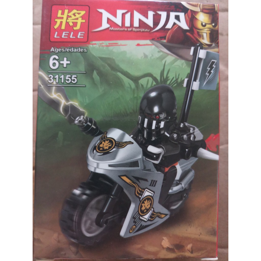 Đồ chơi lắp ráp xếp hình logo ninjago ninja nya Lele 31030 army lính duo le pin dlp30203.