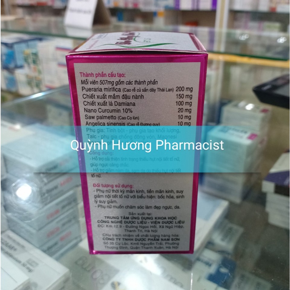 Viên uống ĐÀO HỒNG ĐƠN lọ 60 viên