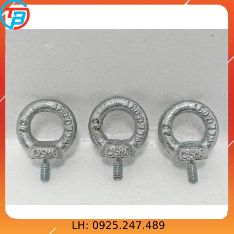 Tai cẩu thép, bulong tròn [ Phi 6mm ] CÁP THÉP Thái Bình VinàN