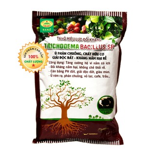 Bán CHẾ PHẨM MEN VI SINH NẤM TRICHODERMA LOẠI 1KG hàng nhập, phân phối trong nước bởi thietbinhavuon.