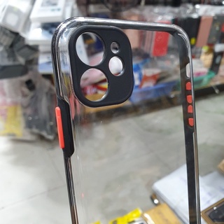 Ốp lưng IPhone 11 6.1inch ,Iphone 11promax,iphone 13promax,iphone 14promax viềng dẻo lưng nhựa trong kiểu kính(Ko ố màu)