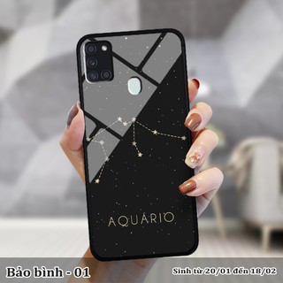 Ốp kính samsung A21S in cung hoàng đạo