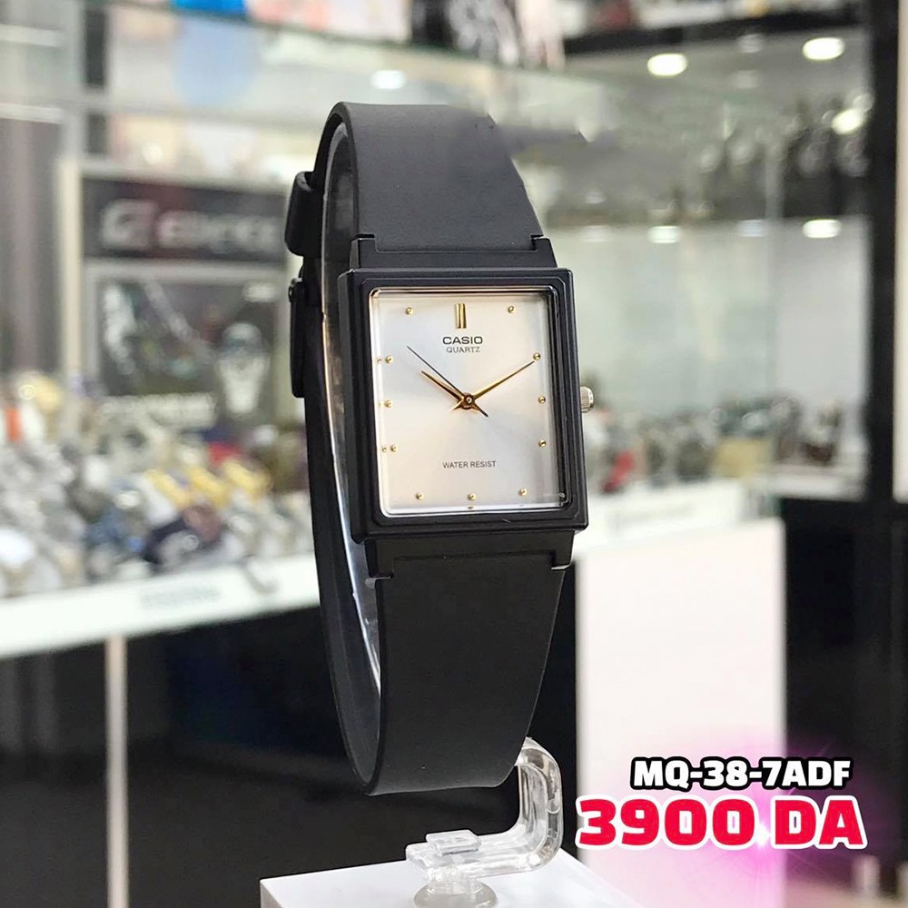 Đồng hồ nam dây nhựa Casio chính hãng Anh Khuê MQ-38-7ADF siêu bền