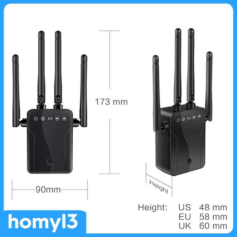 Bộ khuếch đại tín hiệu wifi phạm vi 4 phạm vi phạm vi chuẩn US | WebRaoVat - webraovat.net.vn