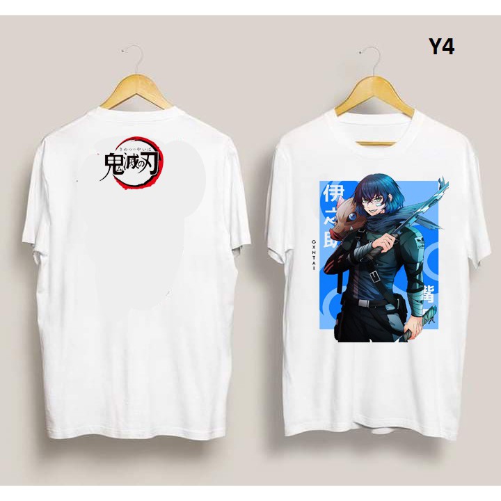 ÁO THUN TAY LỠ NAM NỮ - UNISEX-KIMETSU NO YAIBA IN 2 MẶT
