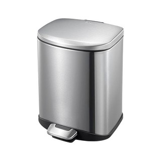 Thùng rác chân đạp hình chữ nhật inox cao cấp 6L EK9366MT