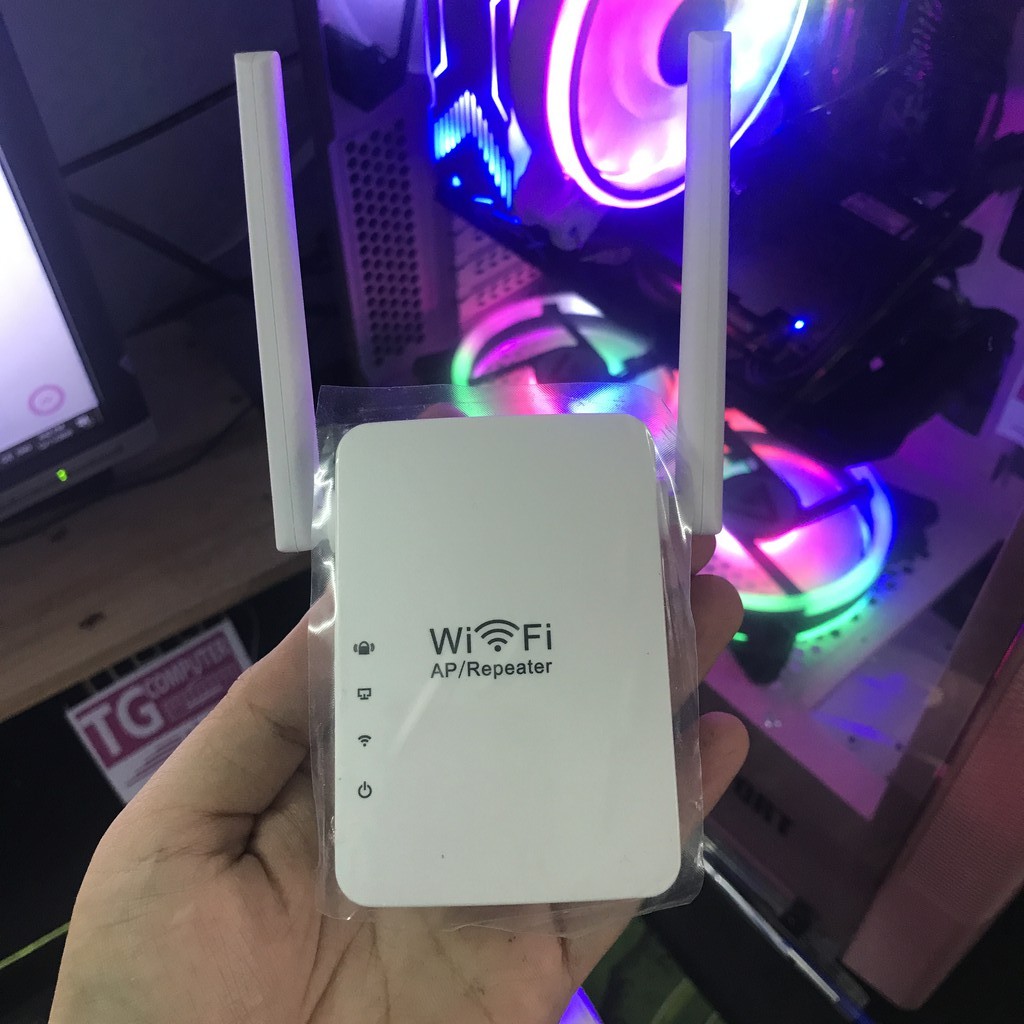 Bộ kích sóng wifi giá rẻ (Xả Kho) Kích sóng Wifi siêu mạnh (2 anten) WR12