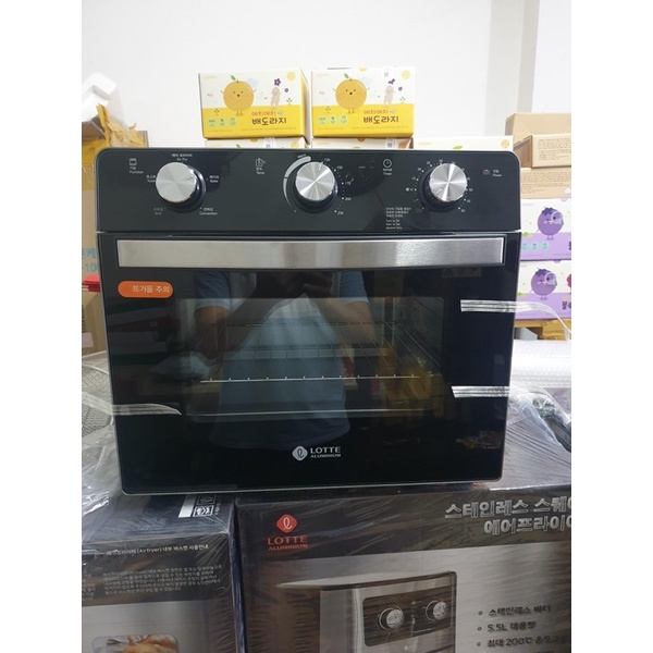NỒI CHIÊN KO DẦU LOTTE KIÊM LUÔN LÒ NƯỚNG 23 Lít