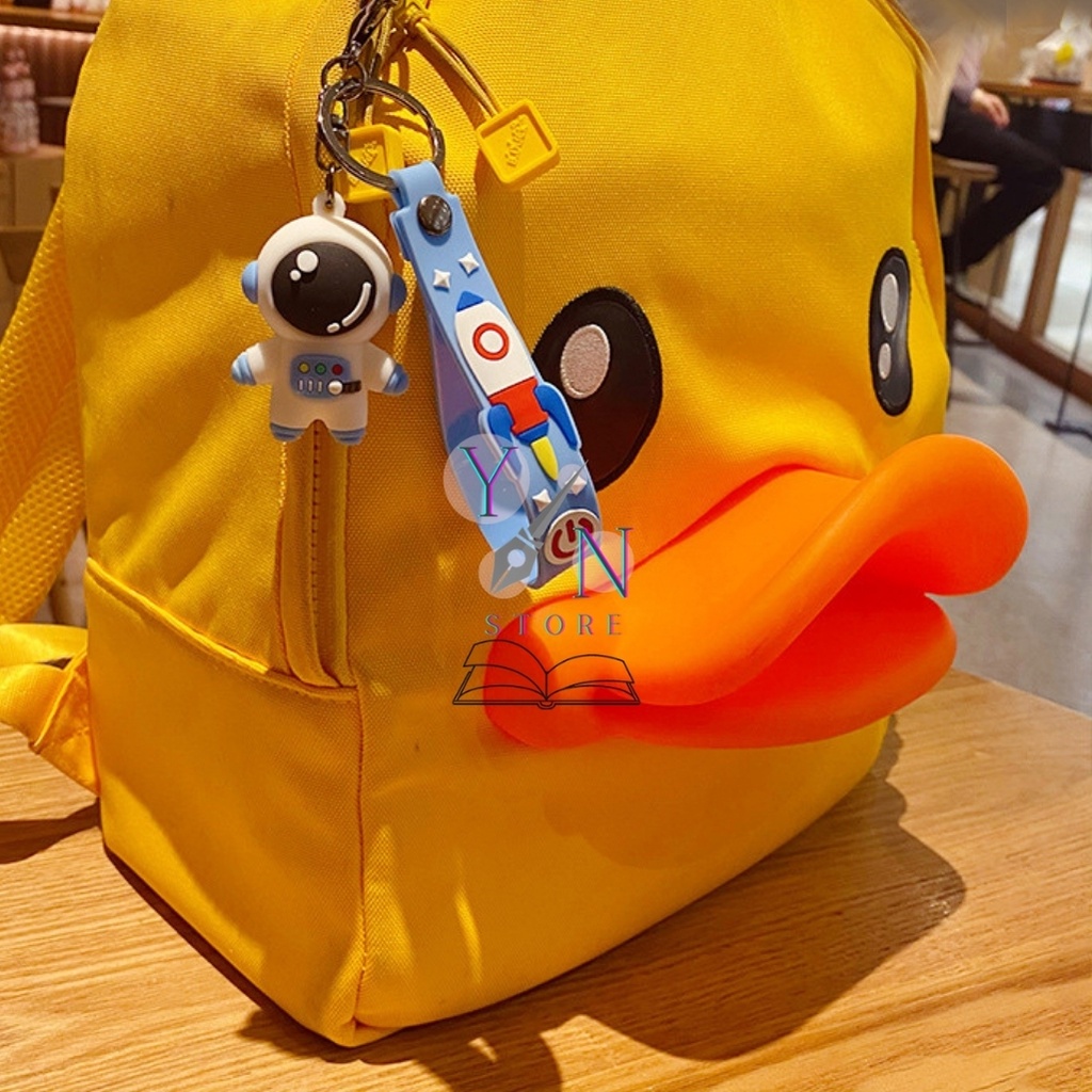 Móc Khóa Phi Hành Gia Epoxy Dễ Thương