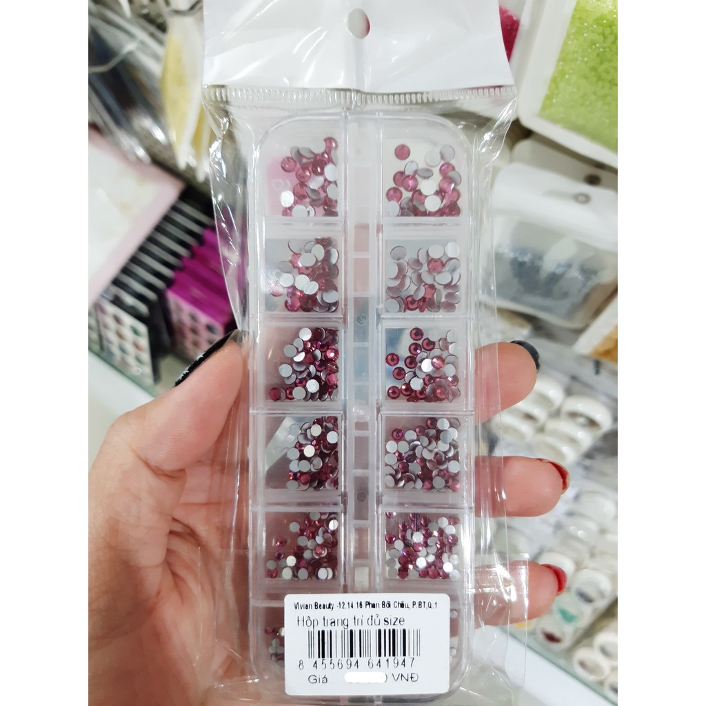 Hộp trang trí móng tay đủ size (NA5334)