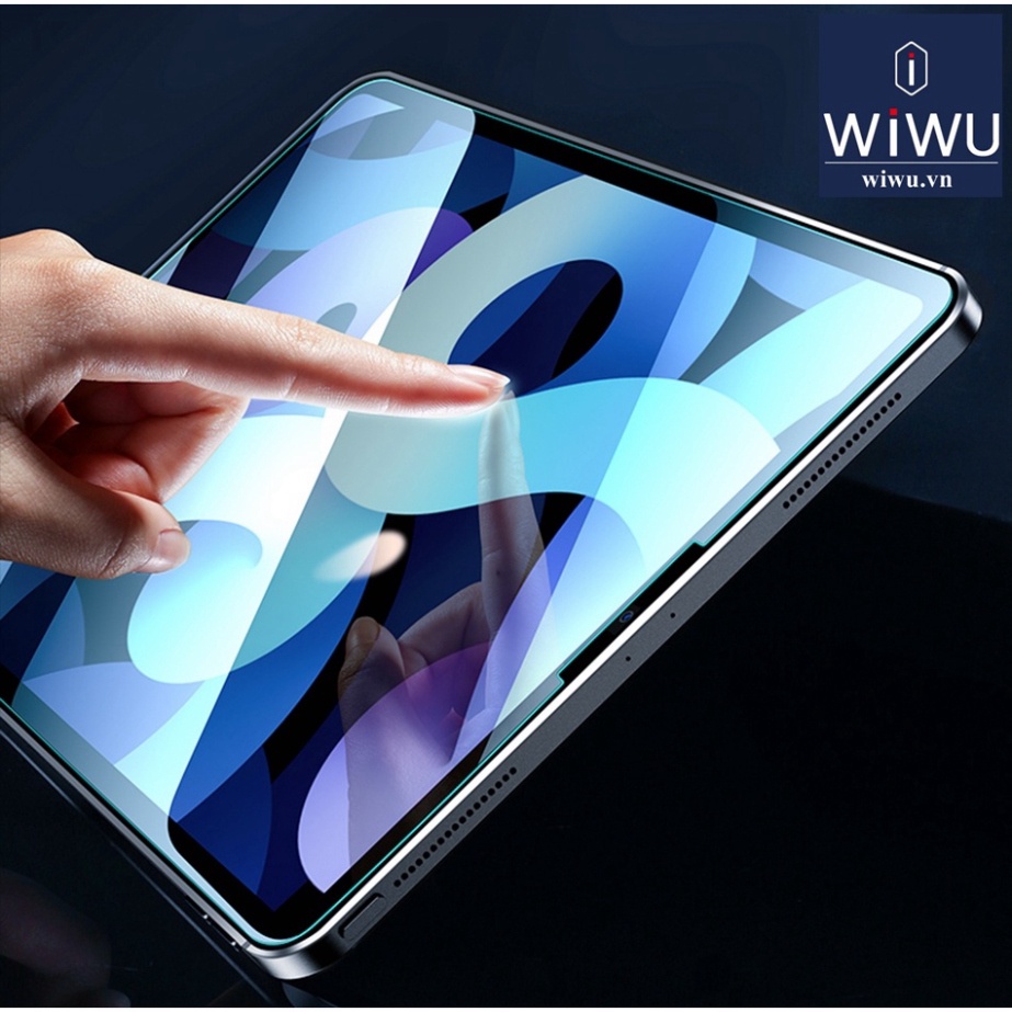 Kính cương lực trong suốt Wiwu iVista cho Ap-pleI-pad Pro M1  11 inch, I-pad Pro 12. 9 inch,  Air 4 10.9 inch, 9.7 .10.2