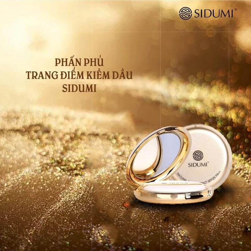 Phấn Phủ Kiềm Dầu Sidumi Natural Powder Pact SPF 25 PA++ Che Phủ Hoàn Hảo Chính Hãng Hàn Quốc 22g SDM 601