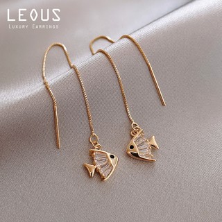 Khuyên tai bạc s925 đính đá x019
