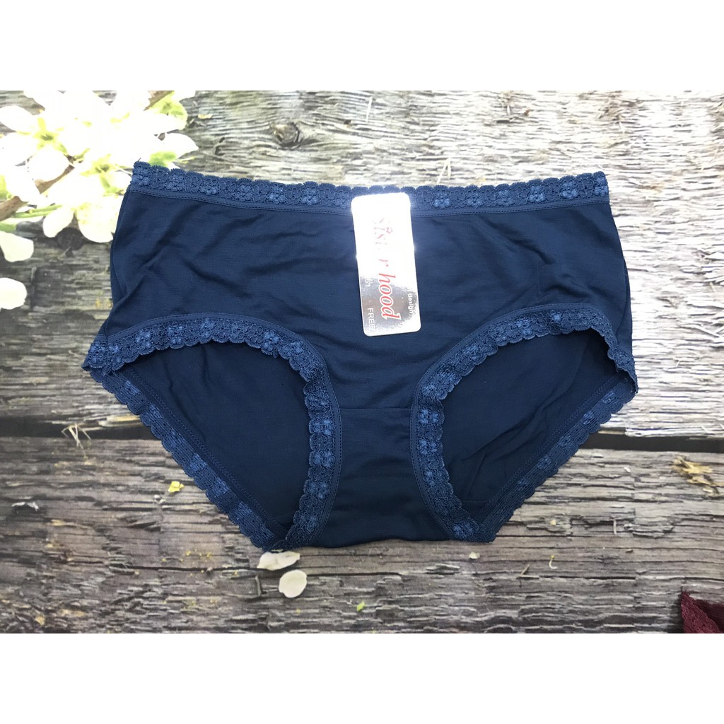 Quần lót nữ cotton, chip viền ren dành cho vòng 3 nhỏ Thái Lan Sister Hood 551, Leblur | BigBuy360 - bigbuy360.vn