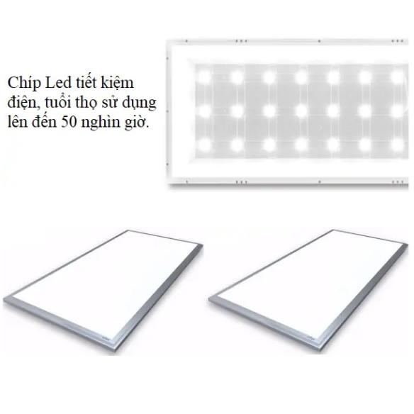 Combo 3 Đèn Panel 30x60cm 36w ánh sáng trắng