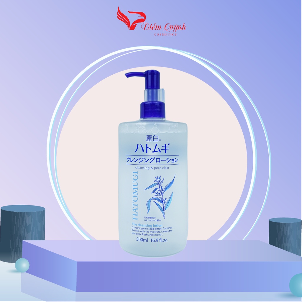 Tẩy Trang Hatomugi 500ml Nhật Bản