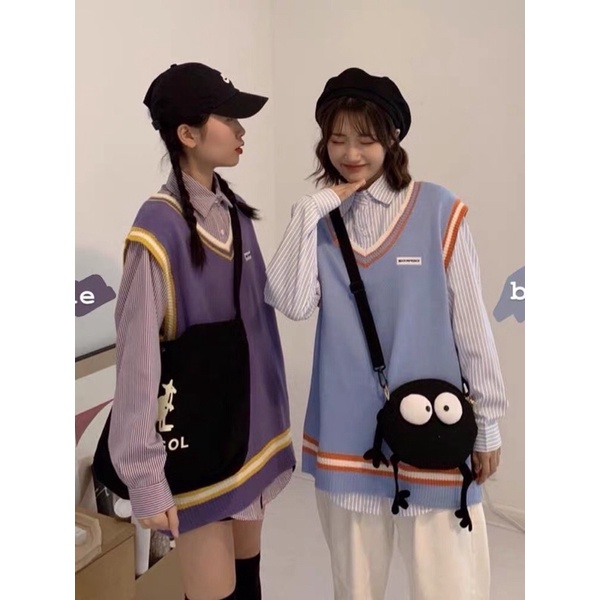 Áo gile hottrend ulzzang ⚡️HÀNG LOẠI I ⚡️ áo gile nữ hàn quốc style HVIRITA