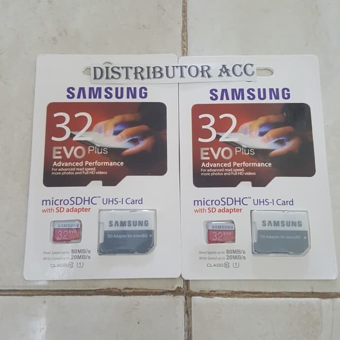 Thẻ Nhớ Micro Sd Samsung Evo Plus 32gb Class 10 +