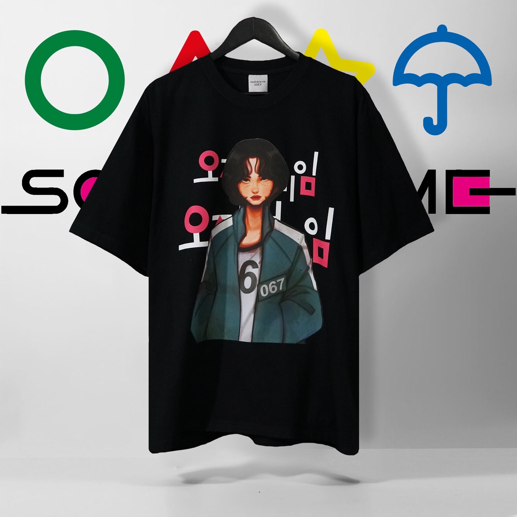 ⚡️ Áo thun ADLV SQUID GAME Vải Cotton 100 %  ⚡️