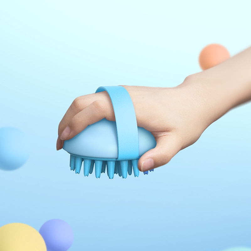 Bàn Chải Tắm Bằng Silicone Dùng Mát Xa Cơ Thể