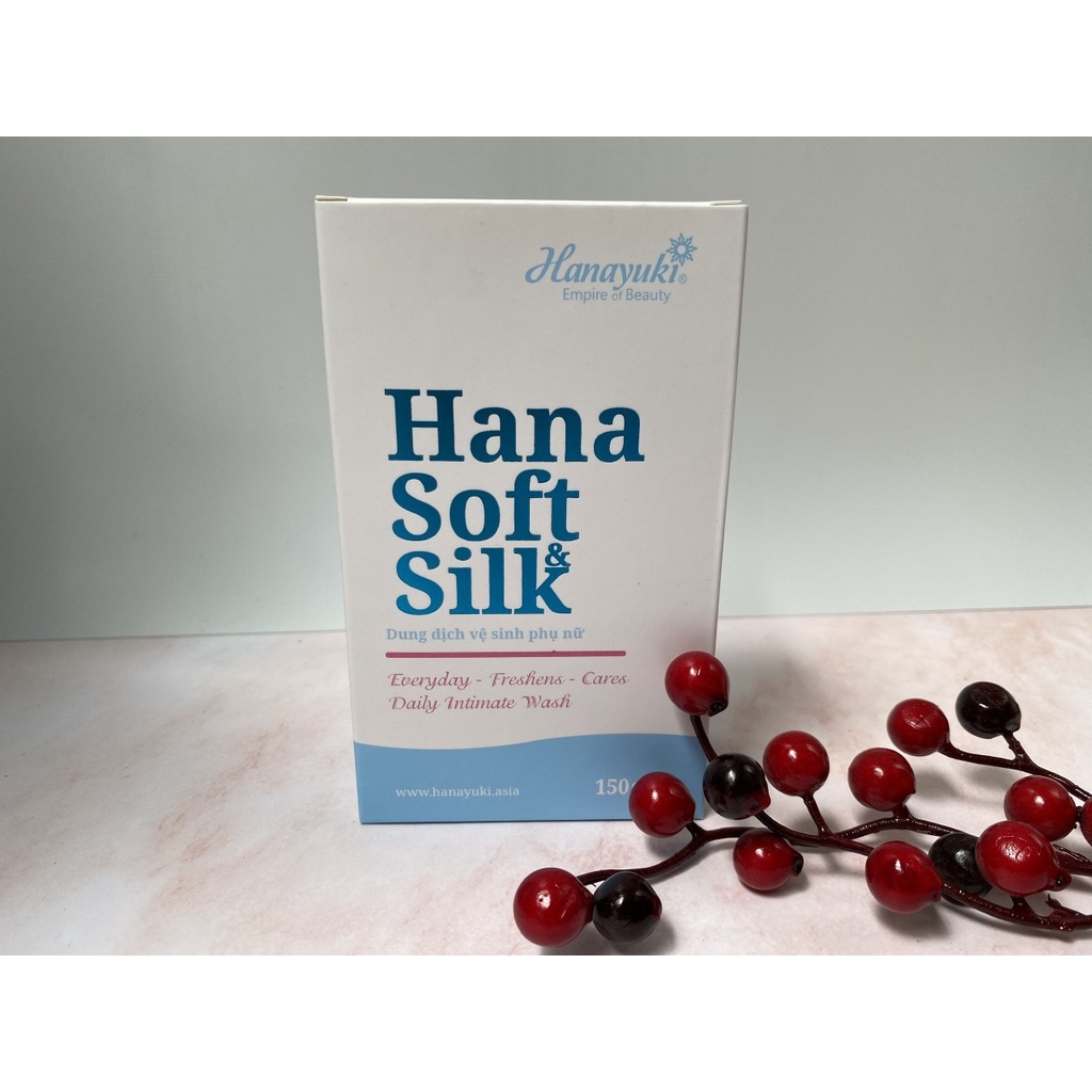 Dung Dịch Vệ Sinh Phụ Nữ Hana Soft silk , Giúp Kháng Khuẩn , Thơm Lâu, Tạo Độ Mềm Mại , Giúp Bạn Gái Thoải Mái ,Dễ Chịu