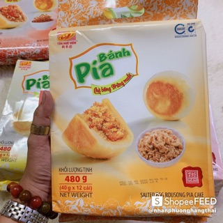 Pía Chà Bông Trứng Muối TÂN HUÊ VIÊN