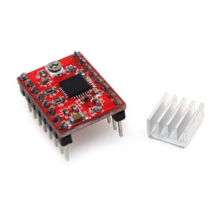 5 Pcs A4988 Driver Module StepStick Stepper Motor Driver for 3D Printer