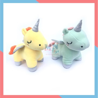 Thú bông kì lân ngựa pony 1 sừng siêu mịn dễ thương cho bé