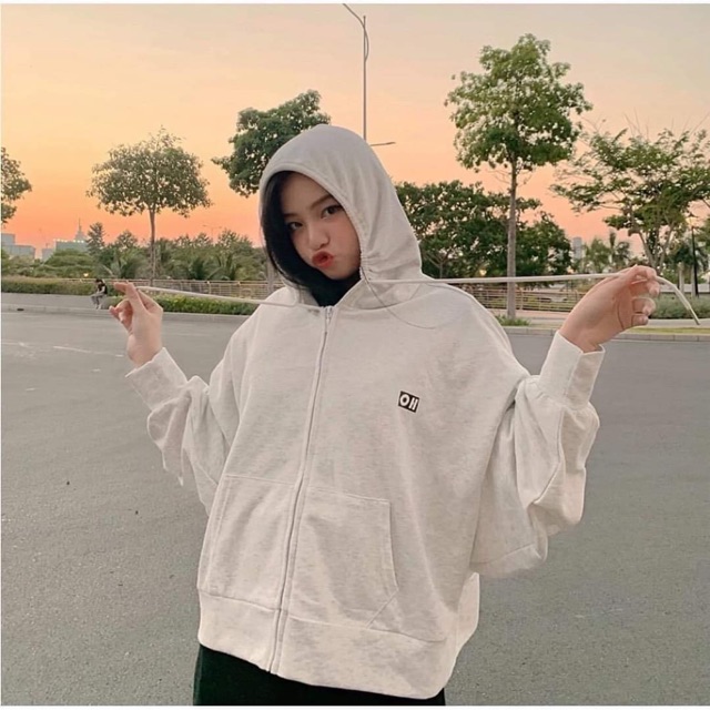 ÁO KHOÁC HOODIE NỈ NGOẠI  OHO TAY DƠI SIÊU XINH