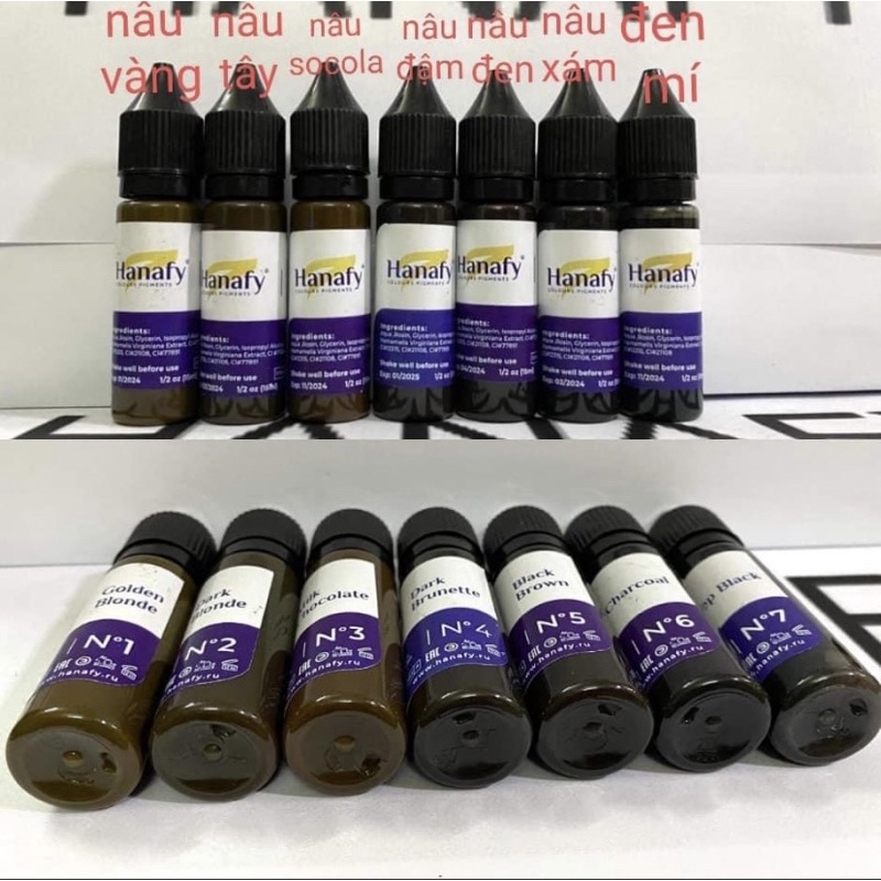 mực hanafi (chính hãng) 15ml