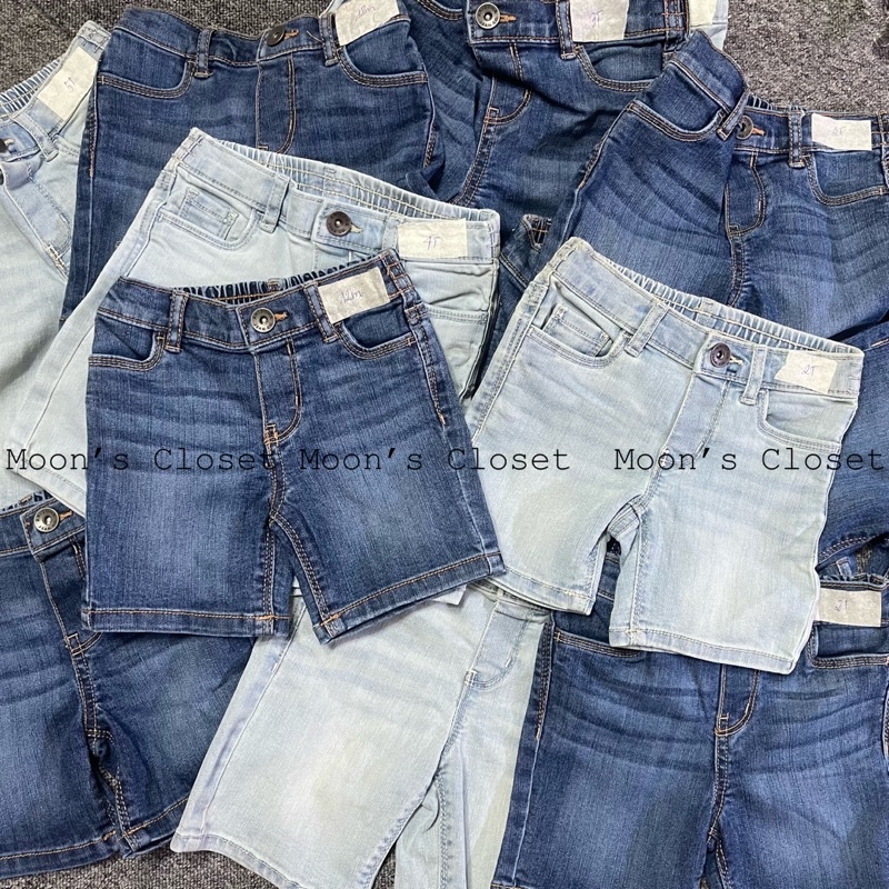 Quần short jeans xuất dư size 12m-5y