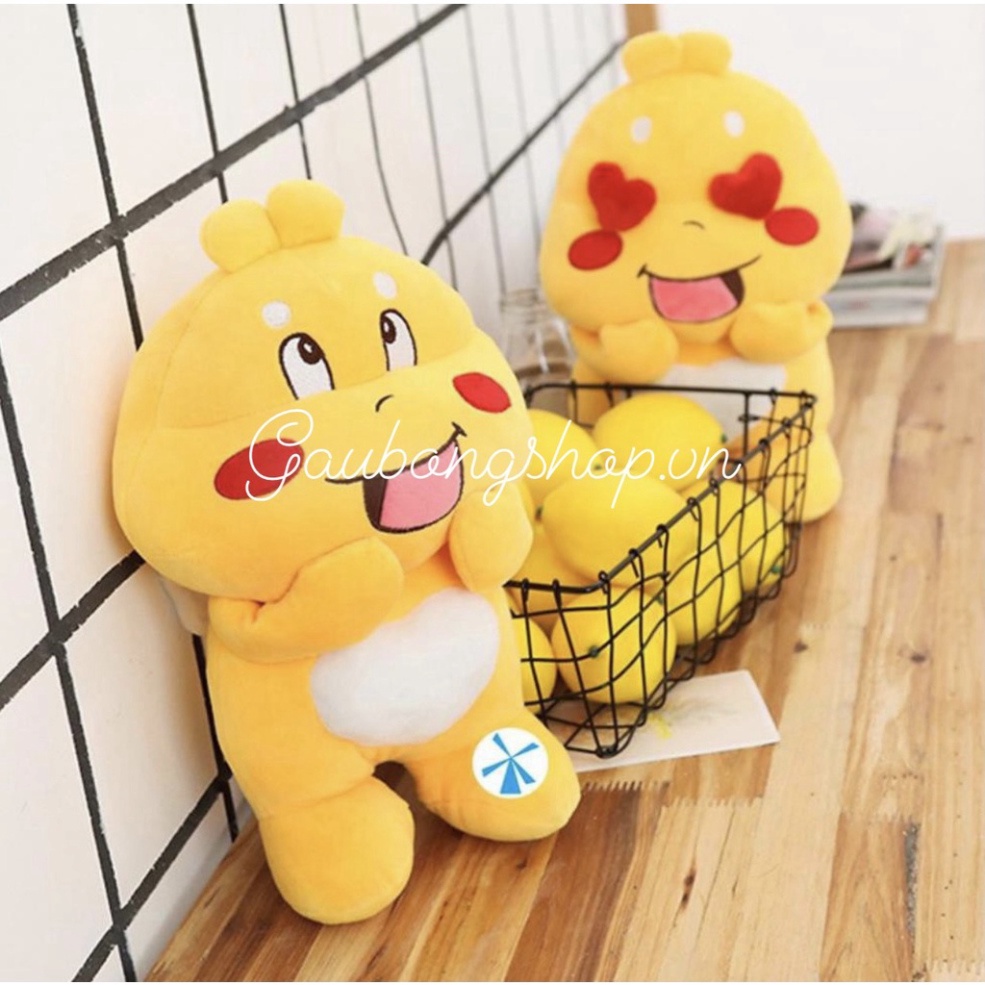 Gấu bông to Ong Vàng Quobee, gối ôm thú nhồi bông Khủng Long Ong Vàng cute 50cm Gấu Xinh - G21