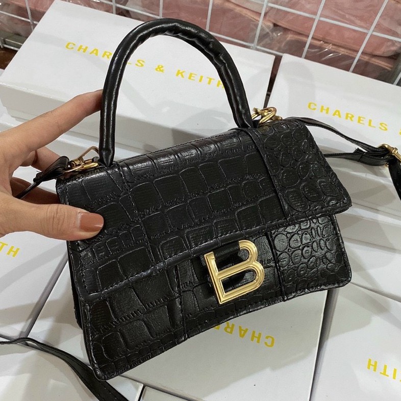 Túi xách đeo chéo, cầm tay hàn quốc khóa chữ B sang chảnh - Mã T252 | BigBuy360 - bigbuy360.vn