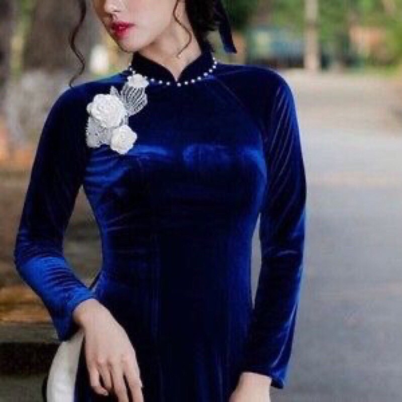 ÁO DÀI NHUNG CAO CẤP