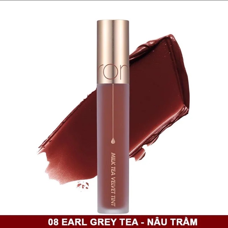 Son Kem Lì Mịn Lấy Cảm Hứng Từ Trà Sữa - Romand Milk Tea Velvet Tint