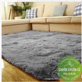 THẢM LÔNG TRÒN 80*80cm (SẴN SẴN)