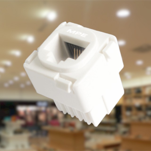 Ổ CẮM ĐIỆN THOẠI 4 DÂY A20-A30-B20 MPE (A30RJ64)