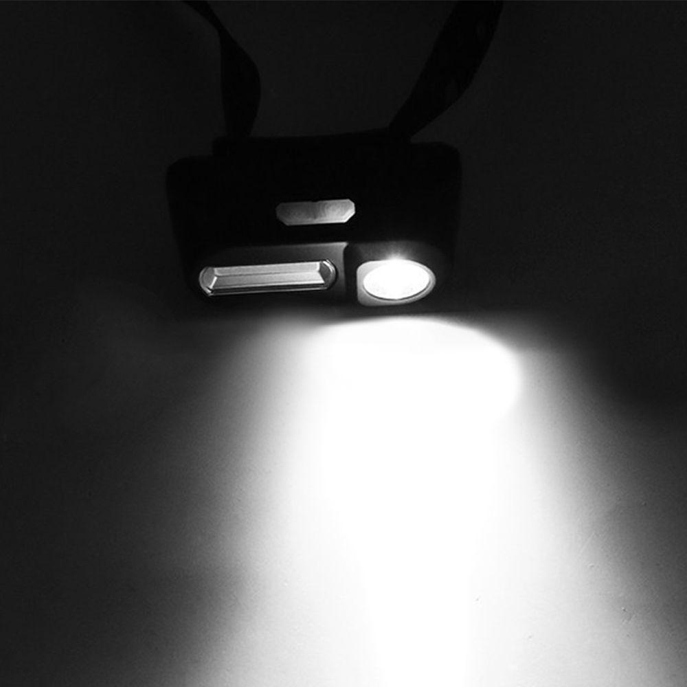 LONTIME Đèn LED COB Đeo Trán Làm Việc Có Thể Sạc Lại Bằng Cổng USB