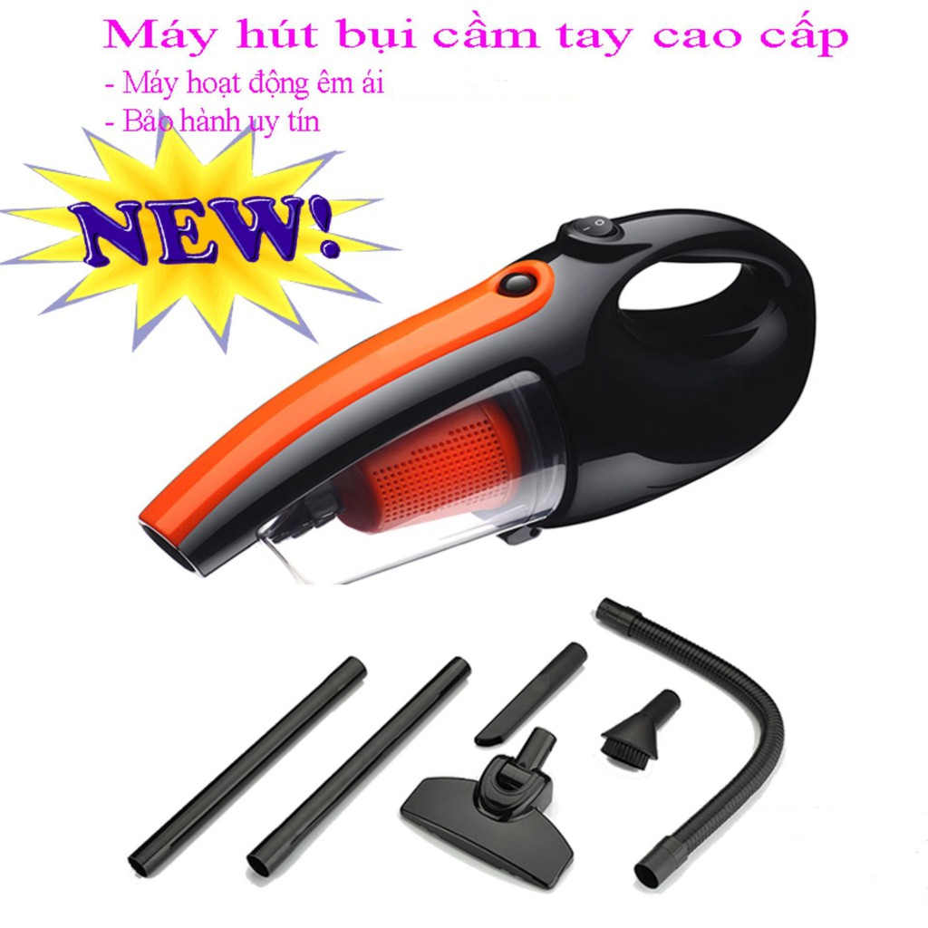 Máy hút bụi cầm tay, Máy hút bụị gia đình mini 3C công suất lớn, hút siêu mạnh tiết kiệm điện Bảo hành 12 tháng uy tín