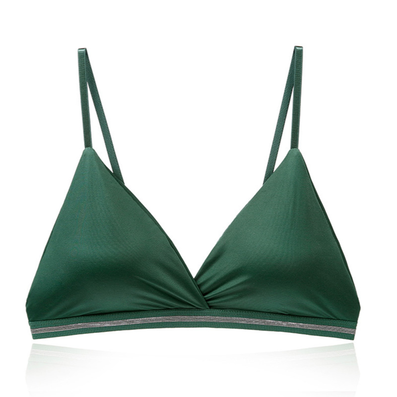 AOFEIQIKE Áo lót lụa thời trang dành cho nữ